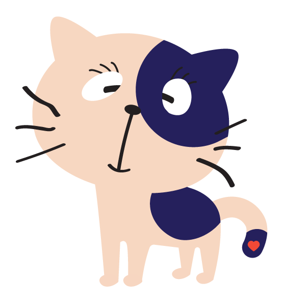 Momi the cat mascot