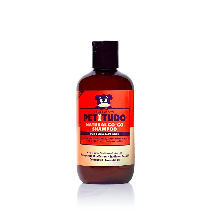 Petitudo Sensitive Skin shampoo bottle
